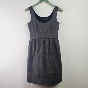 Theory Candice Buckingham Plaid Wool Dress Sz 2